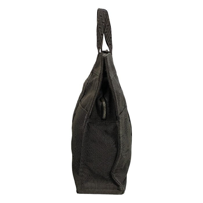 HERMES エルメス エールライン MM キャンバス トートバッグ ユニセックス A4収納 キャンバス 通勤 通学 チャコールグレー 中古 T1