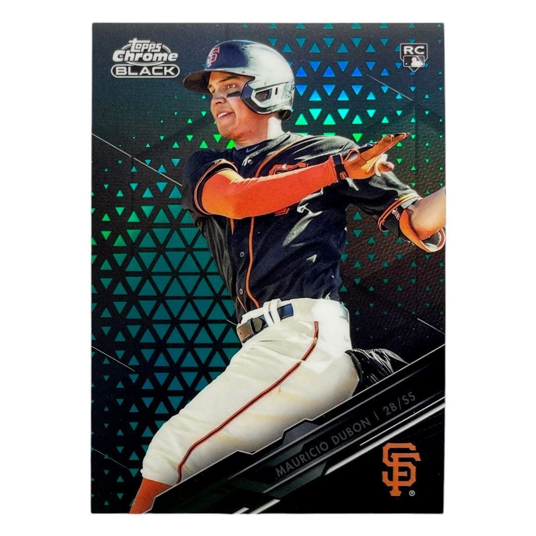 TOPPS MLBカード CHROME MAURICIO DUBON SAN FRANCISCO GIANTS /99 #94 中古 IT2