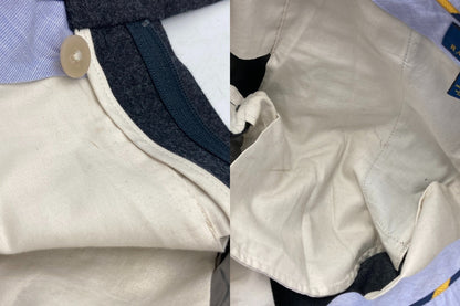 POLO RALPH LAUEN ポロラルフローレン ウール混 スラックス グレー サイズ29×32 メンズ 中古 D4
