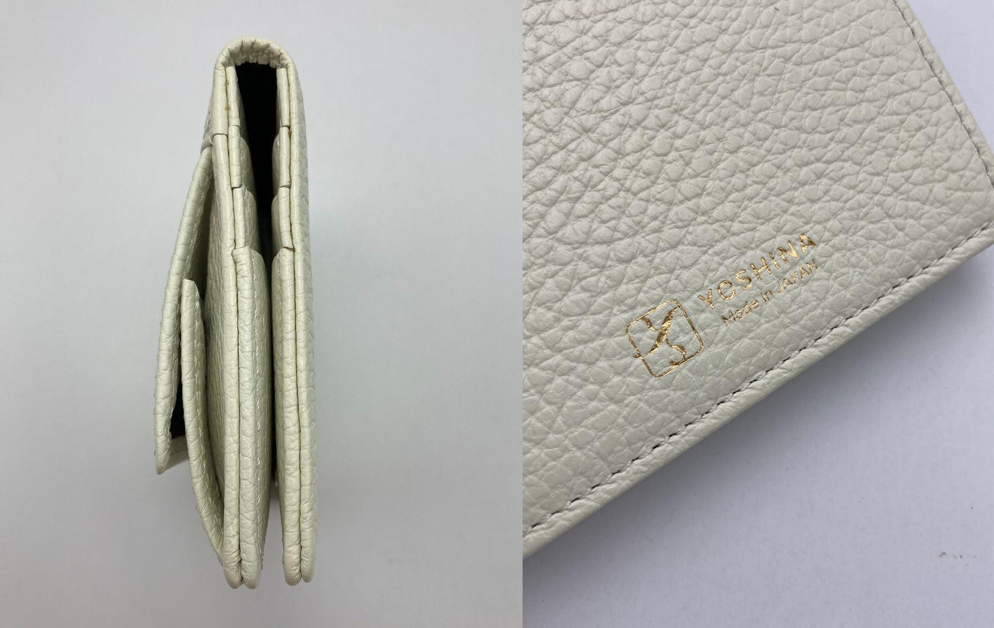 YOSHINA よしな コンパクト二つ折り財布 中古 D4