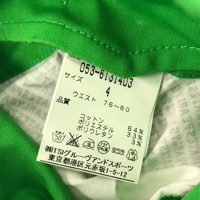 PEARLY GATES パーリーゲイツ パンツ メンズ 春夏 ゴルフウェア 長ズボン コットン グリーン 4サイズ 053-6131403 中古 T1