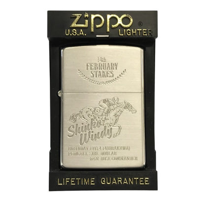 ZIPPO ジッポー シンコウウインディ オイルライター 第14回フェブラリーステークス 競馬 コレクション 中古 T1
