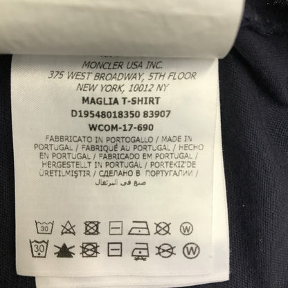 MONCLER モンクレール Tシャツ キッズ 半袖 コットン コミック柄 漫画 115cm ネイビー D19548018350 中古 T1