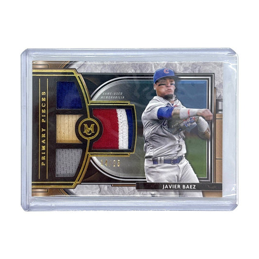TOPPS MLBカード MUSEUM COLLECTION JAVIER BAEZ CHICAGO CUBS 14/25 #SPQR-JB 中古 IT1