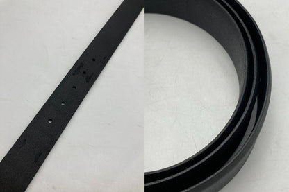 FENDI フェンディ Fバックル レザーベルト メンズ 中古 D4