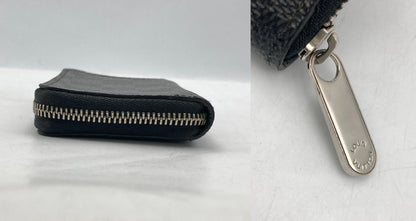 LOUIS VUITTON ルイヴィトン ジッピーコインパース ダミエ グラフィット N63076 中古 D4