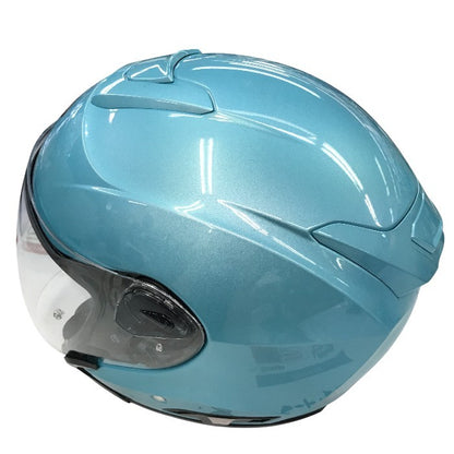 オージーケーカブト(OGK KABUTO) バイクヘルメット ジェット ASAGI マイアミブルー  サイズ Ｌ 中古 Y1