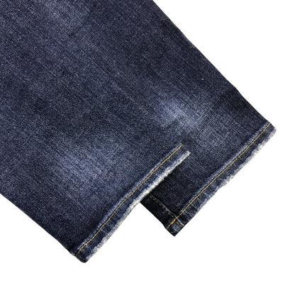 DSQUARED2 ディースクエアード デニム パンツ メンズ ジーンズ ボタンフライ ダメージ加工 インディゴ 50サイズ S71LB0004 S30342 中古 T1