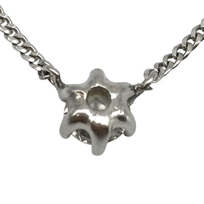 Pt900/850/ダイヤ0.435ct ネックレス レディース 喜平チェーン プラチナ 40cm 中古 T1
