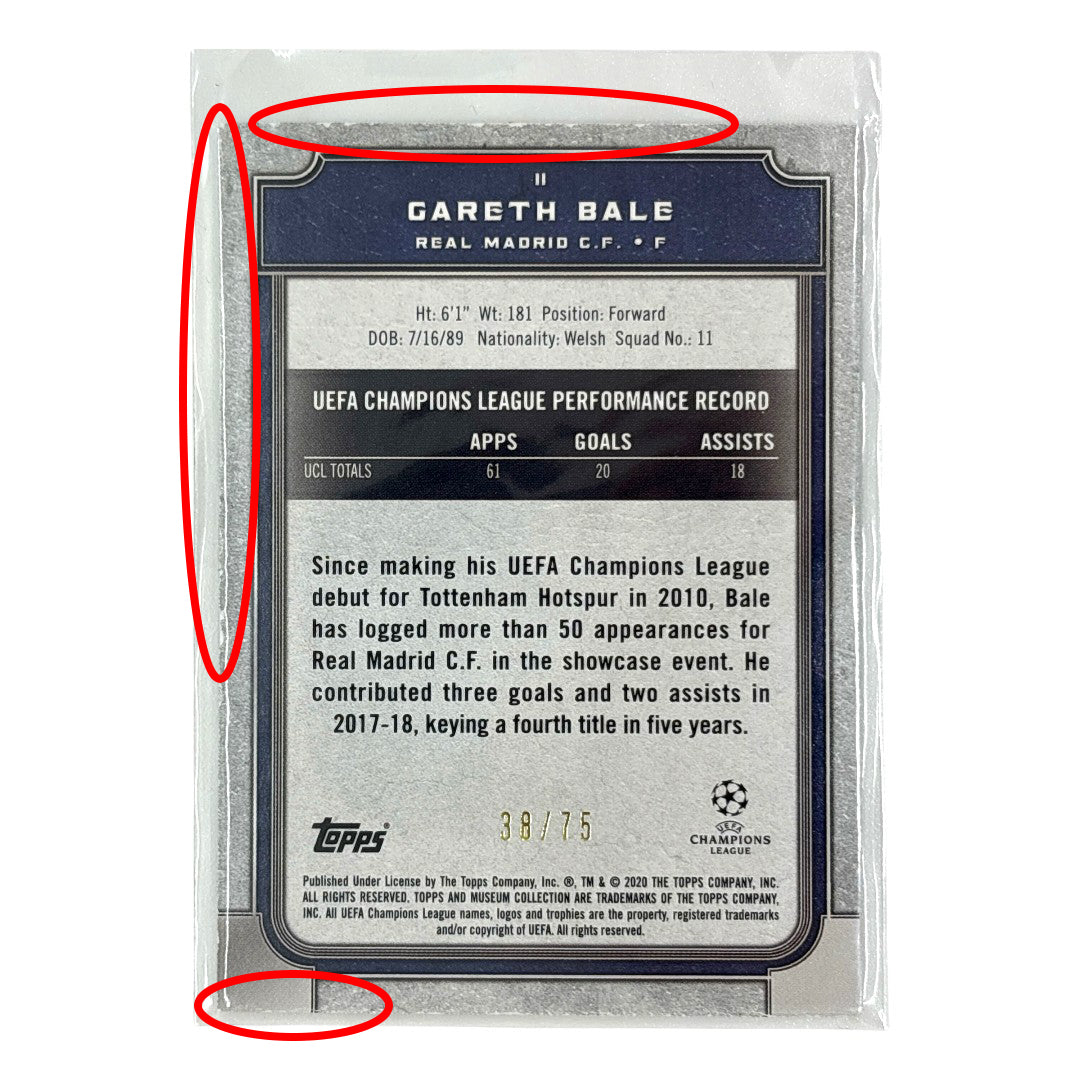 TOPPS サッカーカード MUSEUM COLLECTION GARETH BALE REAL MADRID /75 #11 中古 IT1