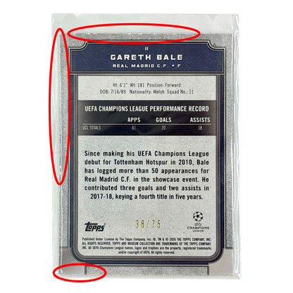 TOPPS サッカーカード MUSEUM COLLECTION GARETH BALE REAL MADRID /75 #11 中古 IT1
