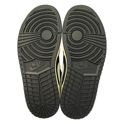 NIKE ナイキ エアジョーダン 1 LOW SE スニーカー メンズ レザー AIR JORDAN グレー/ブラック 26.0cm HQ2010-012 中古 T1