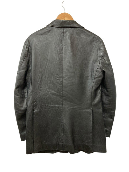 ARMANI COLLEZIONI アルマーニ コレッツォーニ レザー テーラードジャケット サイズ50 中古 D4