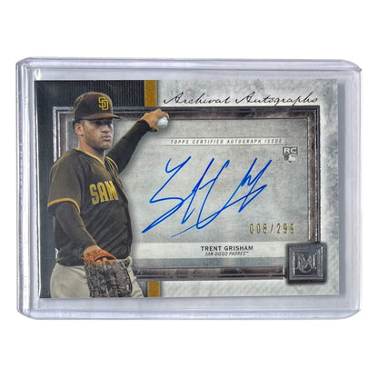 TOPPS MLBカード MUSEUM COLLECTION TRENT GRISHAM SAN DIEGO PADRES /299 #AA-TG 中古 IT2