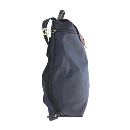 LONGCHAMP ロンシャン ルプリアージュ SAC A DOS リュックサック レディース 折りたたみ バックパック ナイロン ネイビー 1699 619 556 中古 T1