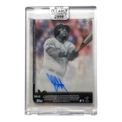 TOPPS MLBカード CLEARLY AUTHENTIC AGUILAR JESUS BREWERS #CAA-JA 中古 IT2