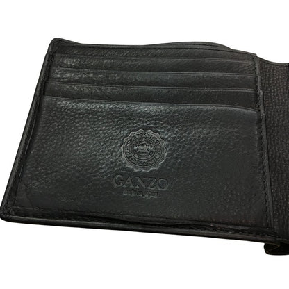 GANZO (ガンゾ) BABY CALF (ベビーカーフ)小銭入れ付き二つ折り財布 中古 Y4