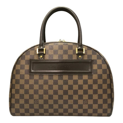 LOUIS VUITTON ルイヴィトン ダミエ エベヌ ノリータ ボストンバッグ ユニセックス ハンドバッグ 通勤 小旅行 ブラウン N41455 中古 T1