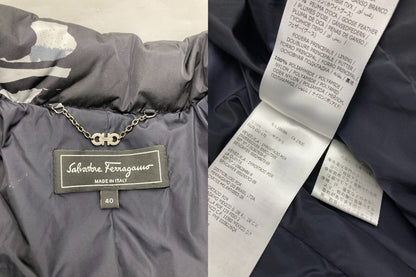 Salvatore Ferragamo フェラガモ ダウンジャケット サイズ40 レディース 中古 D4