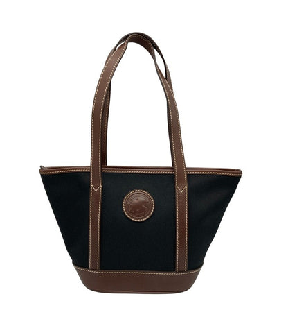 HUNTING WORLD ハンティングワールド キャンバス×レザー ミニトートバッグ 中古 D4