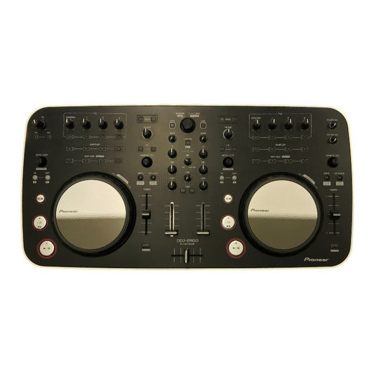 Pioneer DJコントローラー ホワイト/ブラック LED エフェクト ホームDJ ミックス DDJ-ERGO-V 中古 T1