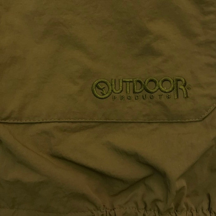 OUTDOOR アウトドアプロダクツ アスレチックブルゾン レディース ナイロン ジャケット ショート丈 カーキ フリーサイズ 24-011-074-1110-3-0 中古 T1