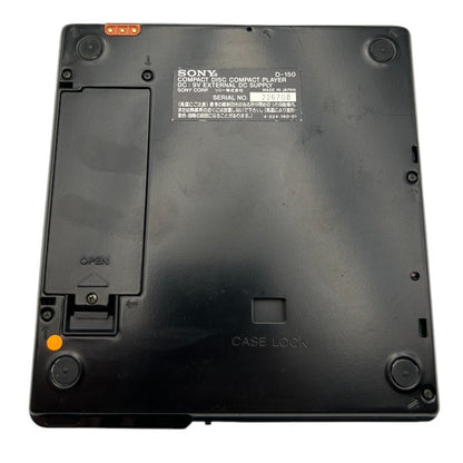 ジャンク品 SONY ソニー ディスクマン D-150 希少 Discman 昭和レトロ 中古 W４