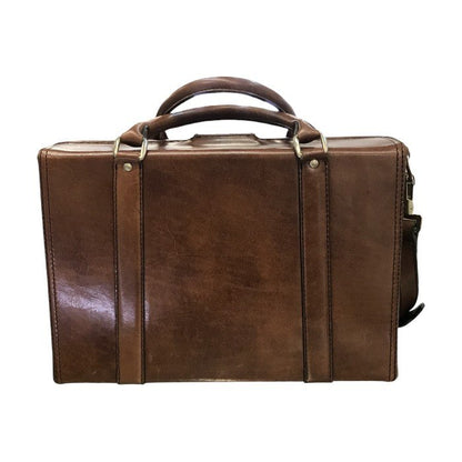 masumi マスミ カメラバッグ レザー 本革 ヴィンテージ ハード ショルダー ブラウン 中古 T1