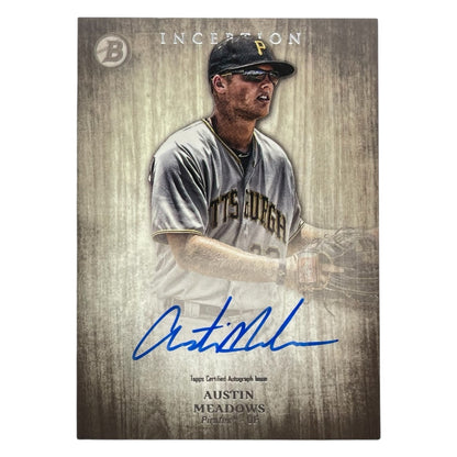 TOPPS MLBカード BOWMAN INCEPTION AUSTIN MEADOWS PIRATES #PA-AME 中古 IT2