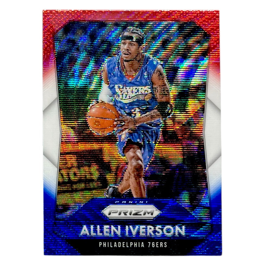 PANINI NBAカード PRIZM ALLEN IVERSON PHILADELPHIA 76ERS #286 中古 IT2