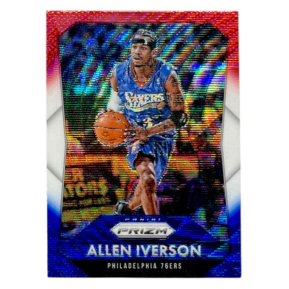 PANINI NBAカード PRIZM ALLEN IVERSON PHILADELPHIA 76ERS #286 中古 IT2