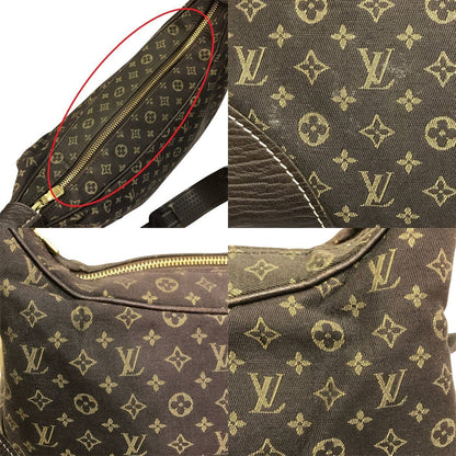 LOUIS VUITTON ルイヴィトン モノグラム ミニラン ブローニュ ショルダーバッグ レディース 肩掛け セミショルダー ブラウン M95225 中古 T1