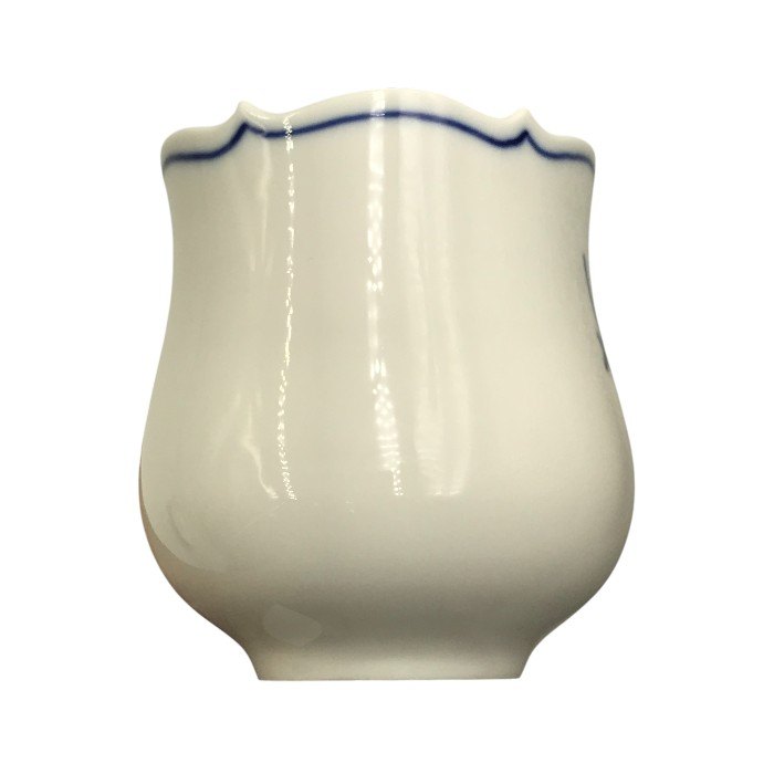 Meissen マイセン ホワイトマイセン コーヒーカップ＆ソーサー 1客 双剣マーク VIP シンプル ワンポイント C/S 825009/23582 中古 T1