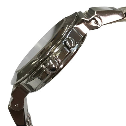 SEIKO セイコー KINETIC 腕時計 メンズ アナログ クォーツ デイト SS キネティック 発電 ラウンドフェイス シルバー/ブラック 5M42-0G50 中古 T1