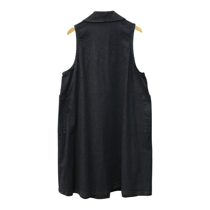 Y's for Iiviing ワイズフォーリビング ジャンパースカート レディース コットン デニム ノースリーブ ワンピース ブラックデニム 中古 T1