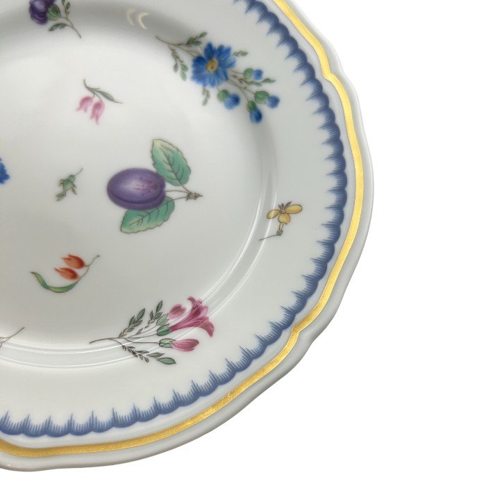 Richard Ginori リチャードジノリ イタリアンフルーツ プレート 17㎝ 6枚 皿 洋食器 ブランド セット 中古 W1
