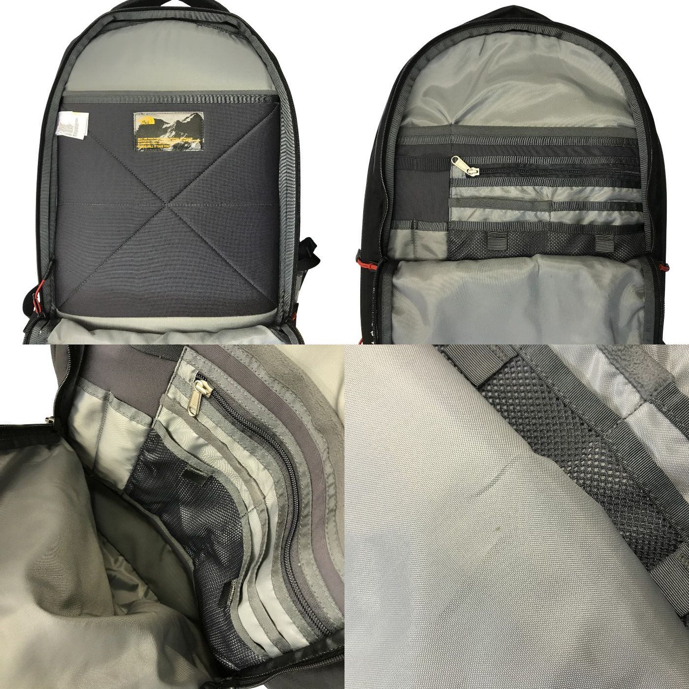 THE NORTH FACE ザノースフェイス MIKUROBYTE デイパック メンズ PC収納 B4サイズ バックパック リュック ブラック NT00CHK5 中古 T1