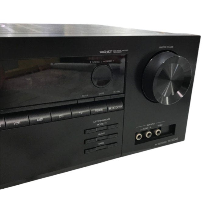 ONKYO オンキヨー TX-SR343 AVレシーバー 5.1ch/Bluetooth対応 ブラック 中古 Y1