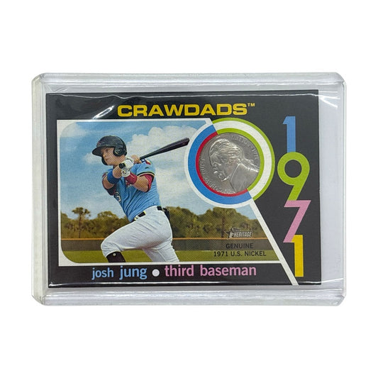 TOPPS MLBカード HERITAGE JOSH JUNG HICKORY CRAWDADS 58/99 #71MR-JJ 中古 IT1