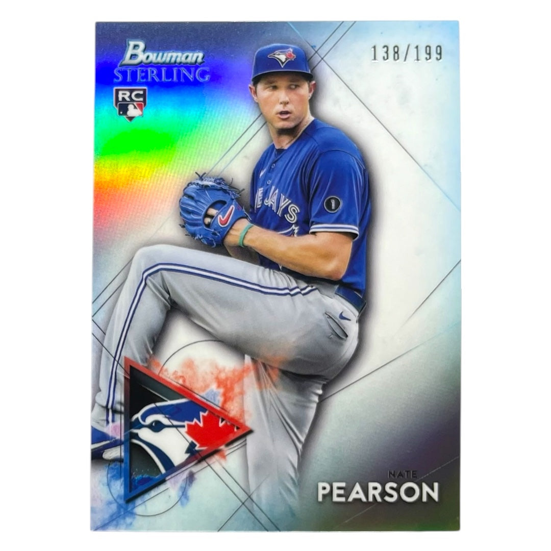 TOPPS MLBカード BOWMAN STERLING NATE PEARSON TORONTO BLUE JAYS /199 #BSR-60 中古 IT2