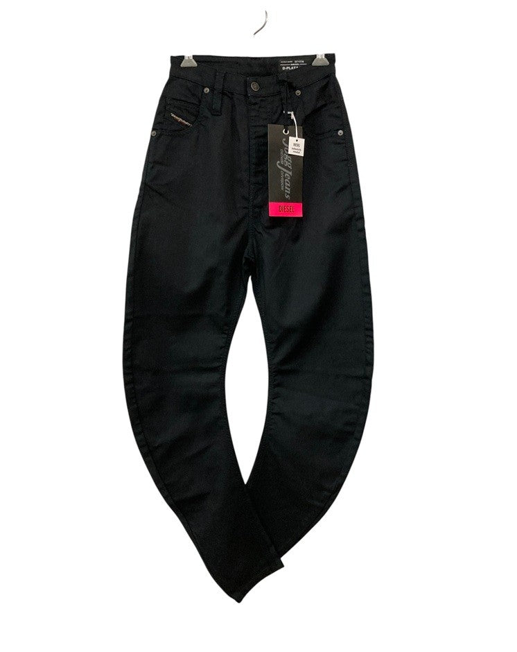 DIESEL D-PLATA JOGG ディーゼル ボーイフレンド ストレッチ ジョグジーンズ D-PLATA-SP1-NE 23インチ レディース 中古 D4