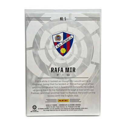 PANINI サッカーカード CHRONICLES ILLUSIONS RAFA MIR HUESCA 05/10 #5 中古 IT2