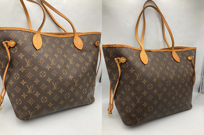 LOUIS VUITTON ルイヴィトン モノグラム ネヴァーフル MM トートバッグ M40156 中古 D4