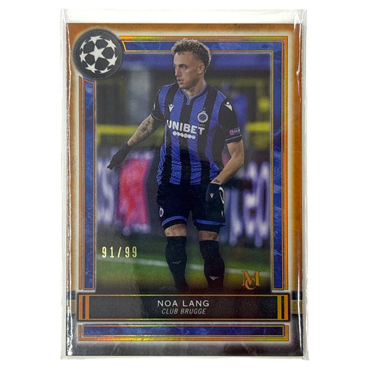TOPPS サッカーカード MUSEUM COLLECTION NOA LANG BRUGGE 91/99 #24 中古 IT1