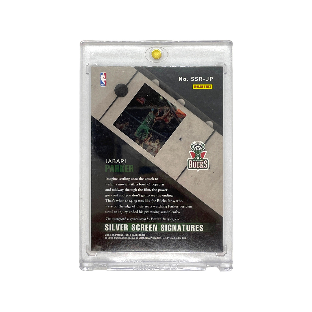 PANINI NBAカード GALA SILVER SCREEN SIGNATURES JABARI PARKER 32/50 #SSR-JP 中古 IT1