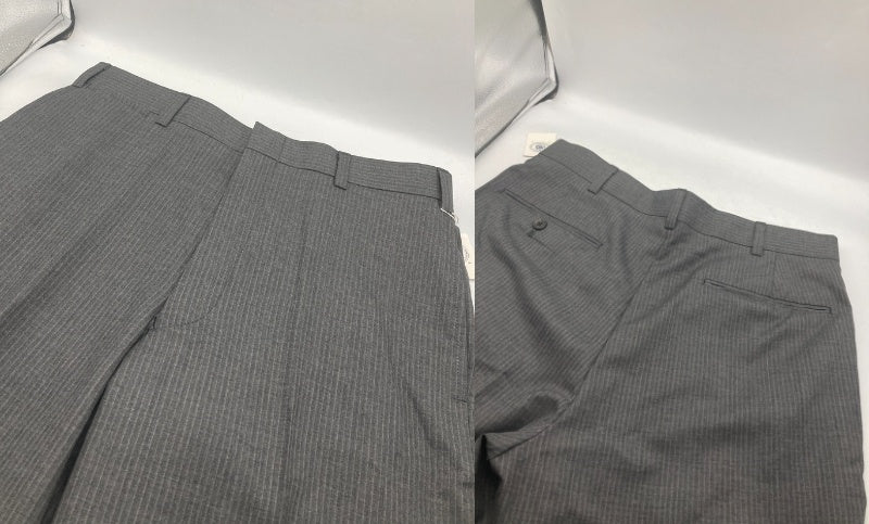 J.PRESS ジェイプレス PRESSCLUSIVE 3釦 ピンストライプ 背抜き セットアップ サイズYA6 メンズ 中古 D4