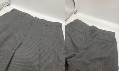 J.PRESS ジェイプレス PRESSCLUSIVE 3釦 ピンストライプ 背抜き セットアップ サイズYA6 メンズ 中古 D4