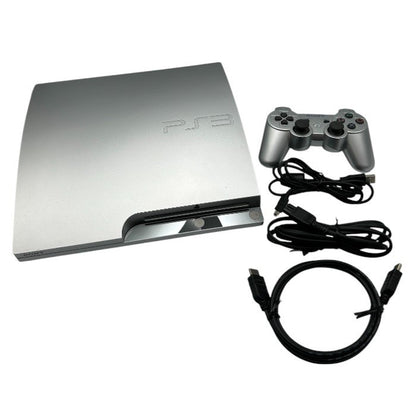 SONY ソニー PlayStation 3 プレステ3 160GB サテン・シルバー CECH-2500A SS プレイステーション3 ゲーム機 ハード 本体 中古 W４