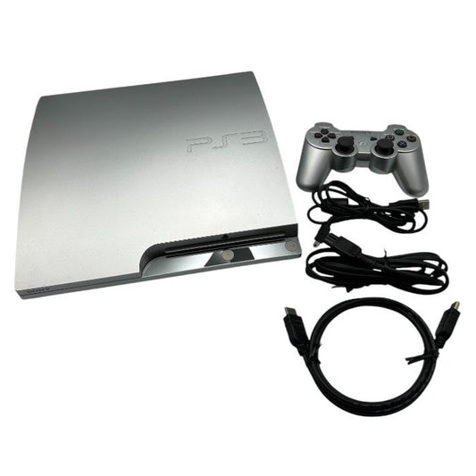 SONY ソニー PlayStation 3 プレステ3 160GB サテン・シルバー CECH-2500A SS プレイステーション3 ゲーム機 ハード 本体 中古 W４