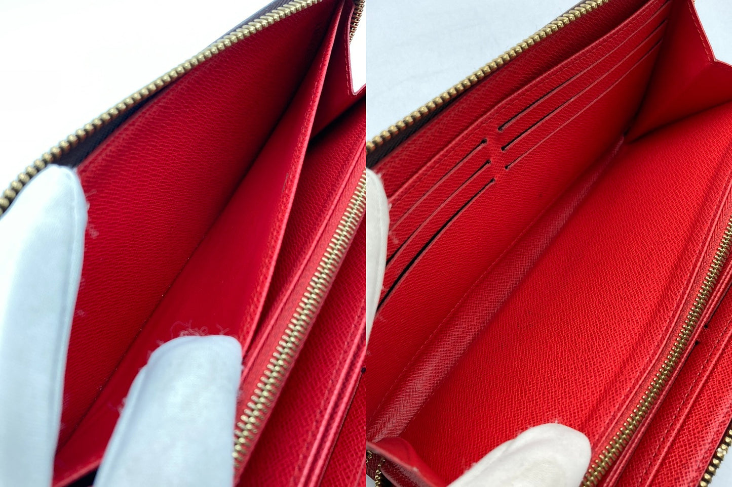 LOUIS VUITTON ルイヴィトン モノグラム ジッピーウォレット M41896 中古 D4